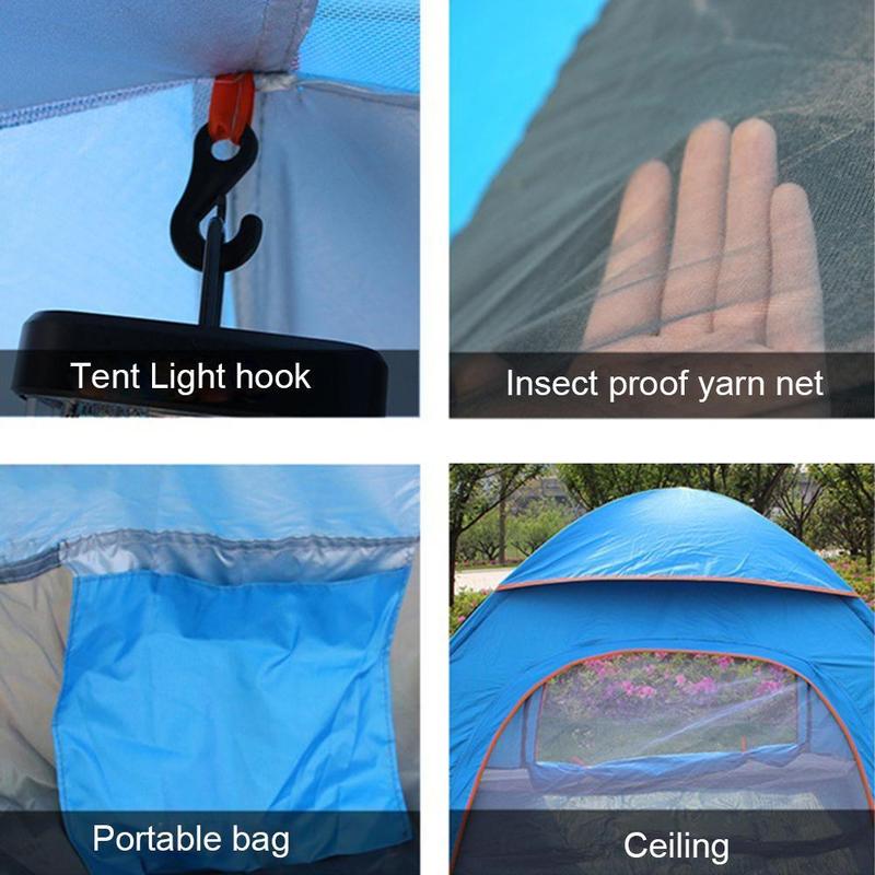 Cheap Goat Tents Automatic Camping Tent 1 2 Person Family Tent Double Protable Backpacking Setup Awning Tent Instant Outdoor Hiking Travel L H3b0   
